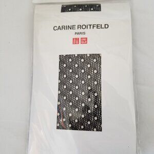 Uniqlo Paris Carine Roitfeld Black Fishnet Tights Size S/M NEW